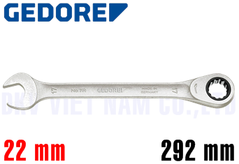 Cờ lê vòng miệng Gedore 7 R 22