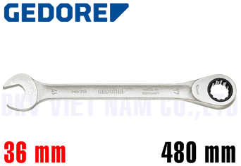 Cờ lê vòng miệng Gedore 7 R 36