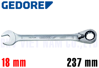 Cờ lê vòng miệng Gedore 7 UR 18