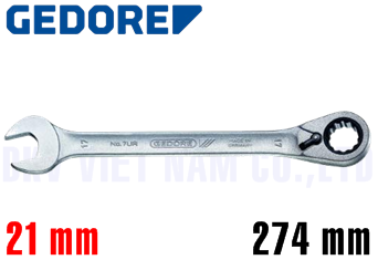 Cờ lê vòng miệng Gedore 7 UR 21