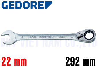 Cờ lê vòng miệng Gedore 7 UR 22