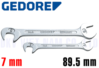Cờ lê miêng hở Gedore 8 7