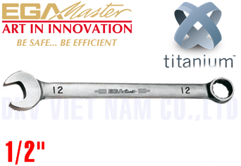 Cờ lê vòng miệng Titanium Egamaster 71833