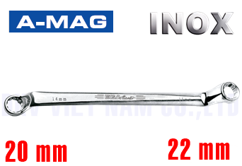 Cờ lê tròng Inox A-MAG 0112022E
