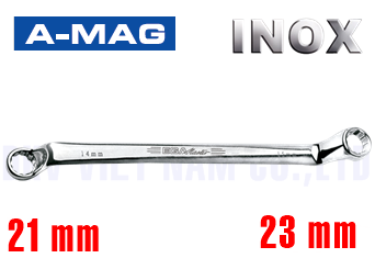 Cờ lê tròng Inox A-MAG 0112123E 