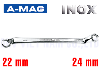 Cờ lê tròng Inox A-MAG 0112224E