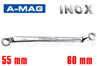 Cờ lê tròng Inox A-MAG 0115560E 