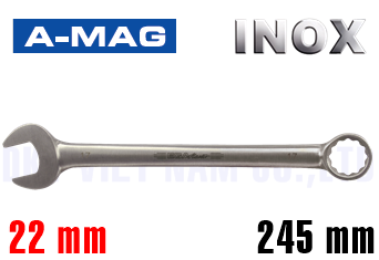 Cờ lê vòng miệng Inox A-MAG 0130022E