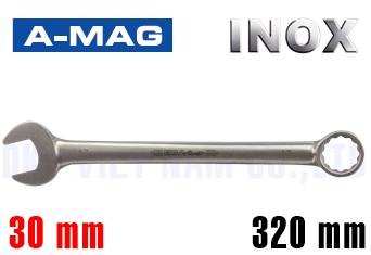 Cờ lê vòng miệng Inox A-MAG 0130030E