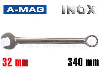 Cờ lê vòng miệng Inox A-MAG 0130032E