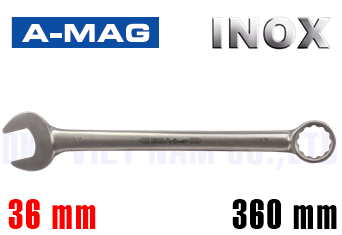 Cờ lê vòng miệng Inox A-MAG 0130036E