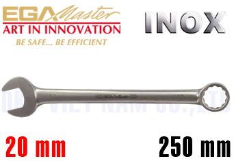 Cờ lê vòng miệng Inox Egamaster 38104