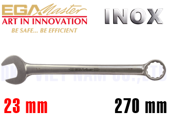 Cờ lê vòng miệng Inox Egamaster 38107