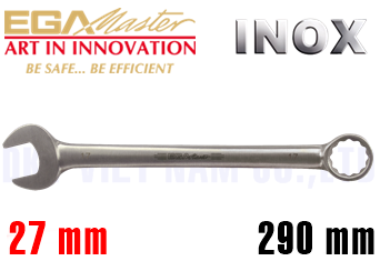 Cờ lê vòng miệng Inox Egamaster 38111