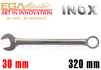 Cờ lê vòng miệng Inox Egamaster 38114