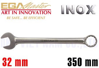 Cờ lê vòng miệng Inox Egamaster 38115