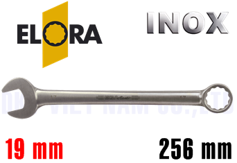 Cờ lê vòng miệng Inox Elora 200-19