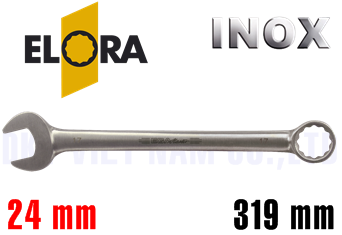 Cờ lê vòng miệng Inox Elora 200-24