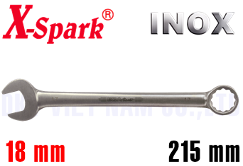 Cờ lê vòng miệng Inox X-Spark 8101-18