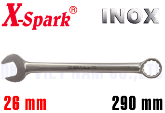 Cờ lê vòng miệng Inox X-Spark 8101-26