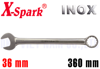 Cờ lê vòng miệng Inox X-Spark 8101-36