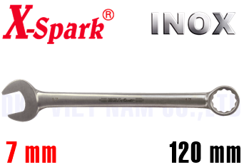 Cờ lê vòng miệng Inox X-Spark 8101-7