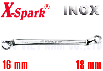 Cờ lê tròng Inox X-Spark 8107-1618