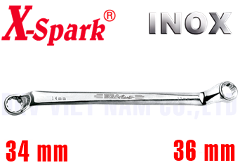 Cờ lê tròng Inox X-Spark 8107-3436