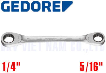 Cờ lê tròng Gedore 4 R 1/4x5/16AF