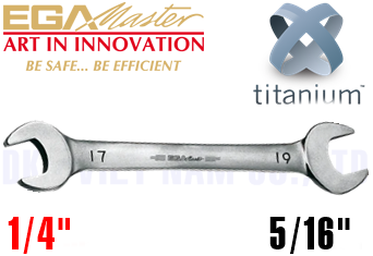 Cờ lê miệng hở Titanium Egamaster 71891