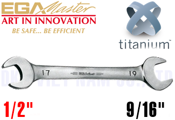 Cờ lê miệng hở Titanium Egamaster 71894