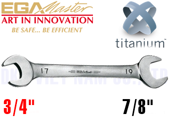 Cờ lê miệng hở Titanium Egamaster 71900