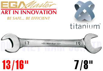 Cờ lê miệng hở Titanium Egamaster 71901