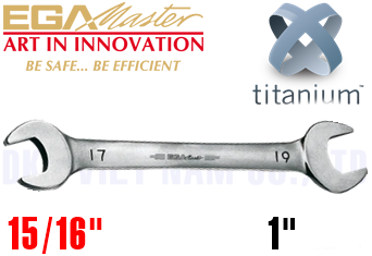 Cờ lê miệng hở Titanium Egamaster 71902