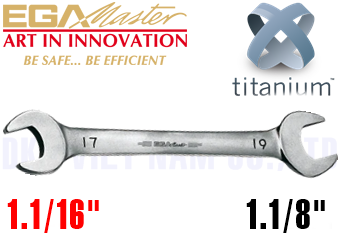 Cờ lê miệng hở Titanium Egamaster 71904