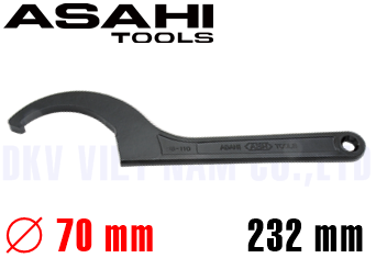 Cờ lê móc Asahi FK0065