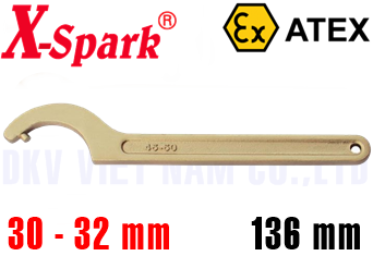 Cờ lê móc chống cháy nổ X-spark 173C-1002