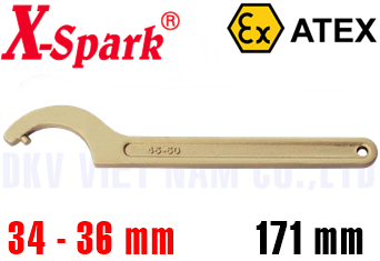 Cờ lê móc chống cháy nổ X-spark 173C-1004