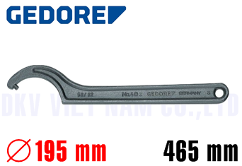 Cờ lê móc Gedore 40 Z 180-195