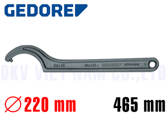 Cờ lê móc Gedore 40 Z 205-220