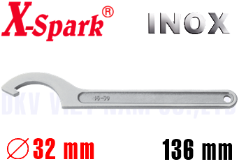 Cờ lê móc Inox X-Spark 8123-1002