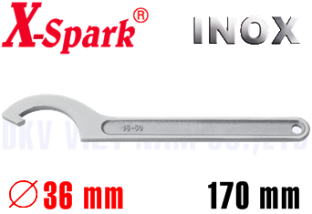 Cờ lê móc Inox X-Spark 8123-1004
