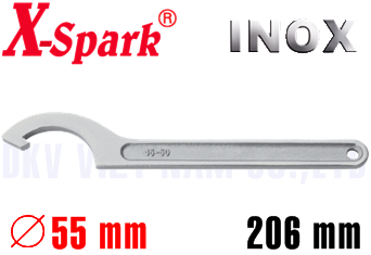 Cờ lê móc Inox X-Spark 8123-1010