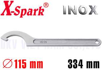 Cờ lê móc Inox X-Spark 8123-1020