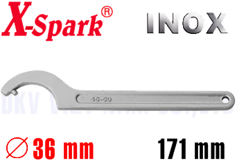 Cờ lê móc Inox X-Spark 8124-1004