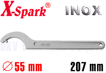 Cờ lê móc Inox X-Spark 8124-1010