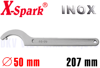 Cờ lê móc Inox X-Spark 8124A-1008