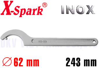 Cờ lê móc Inox X-Spark 8124A-1012