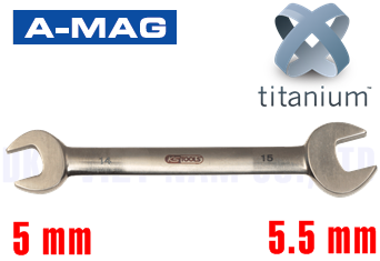 Cờ lê miệng hở Titanium A-MAG 0010555T