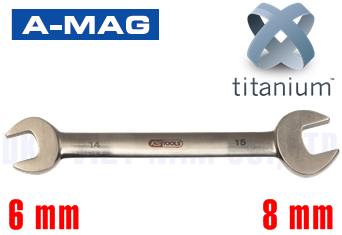 Cờ lê miệng hở Titanium A-MAG 0010608T